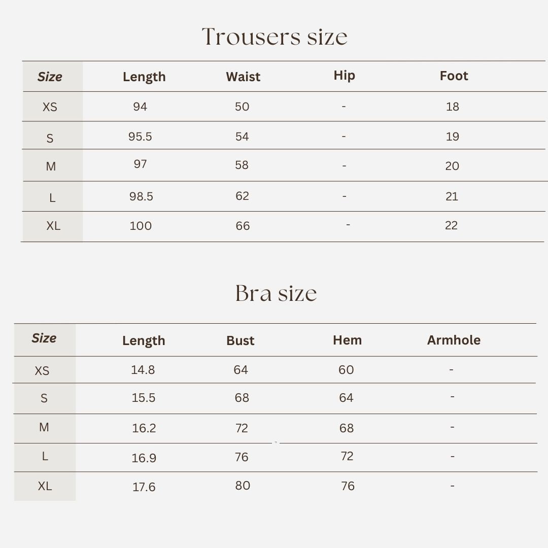 Workout set size