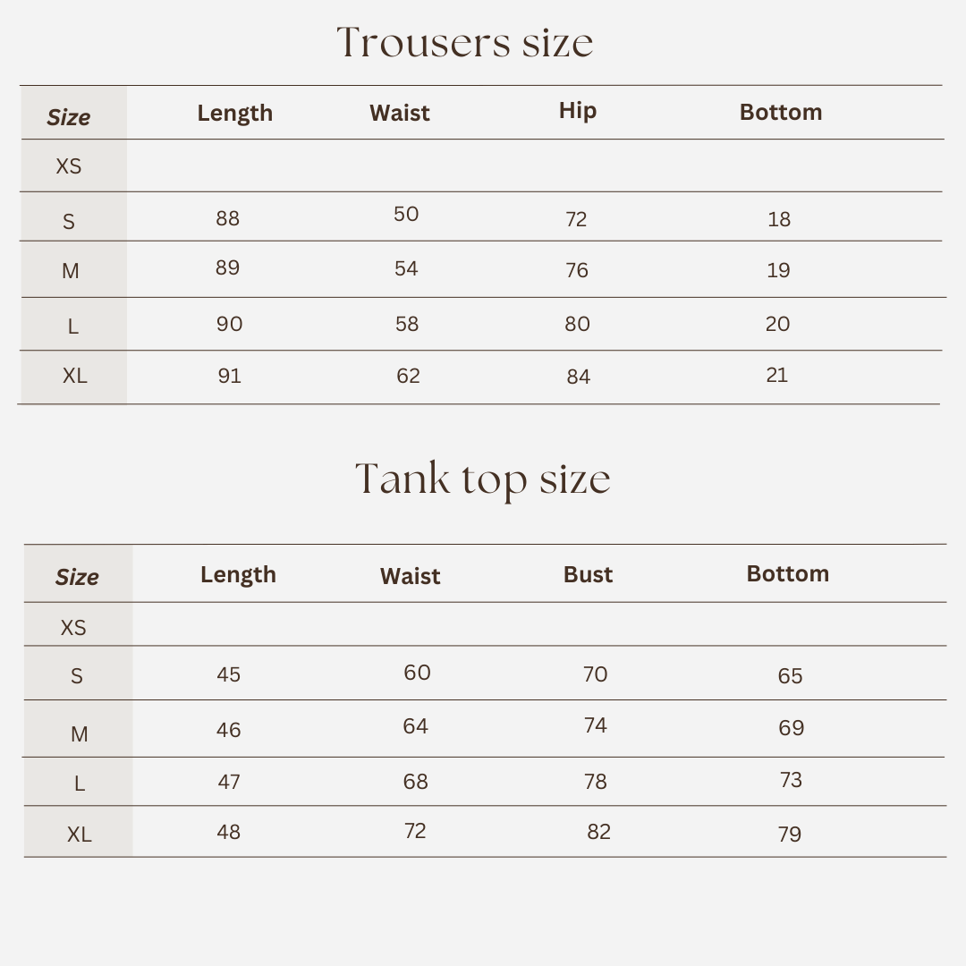 Workout set size
