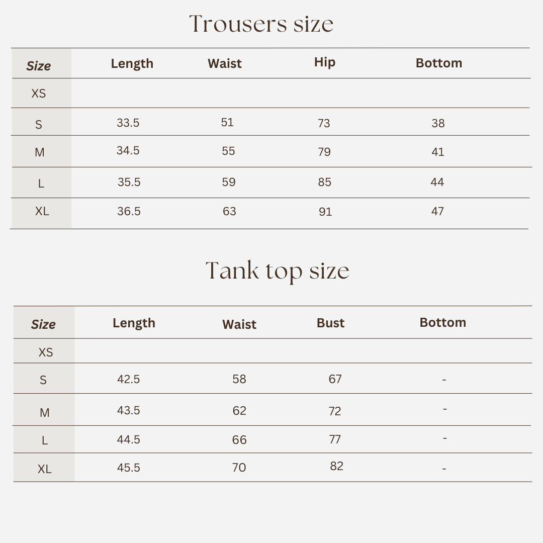 Workout set size