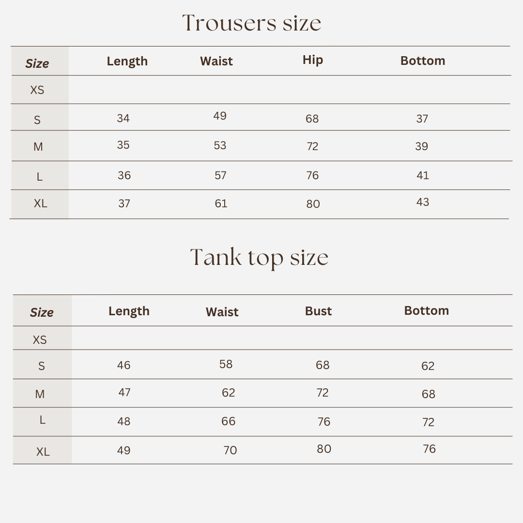 Workout set size