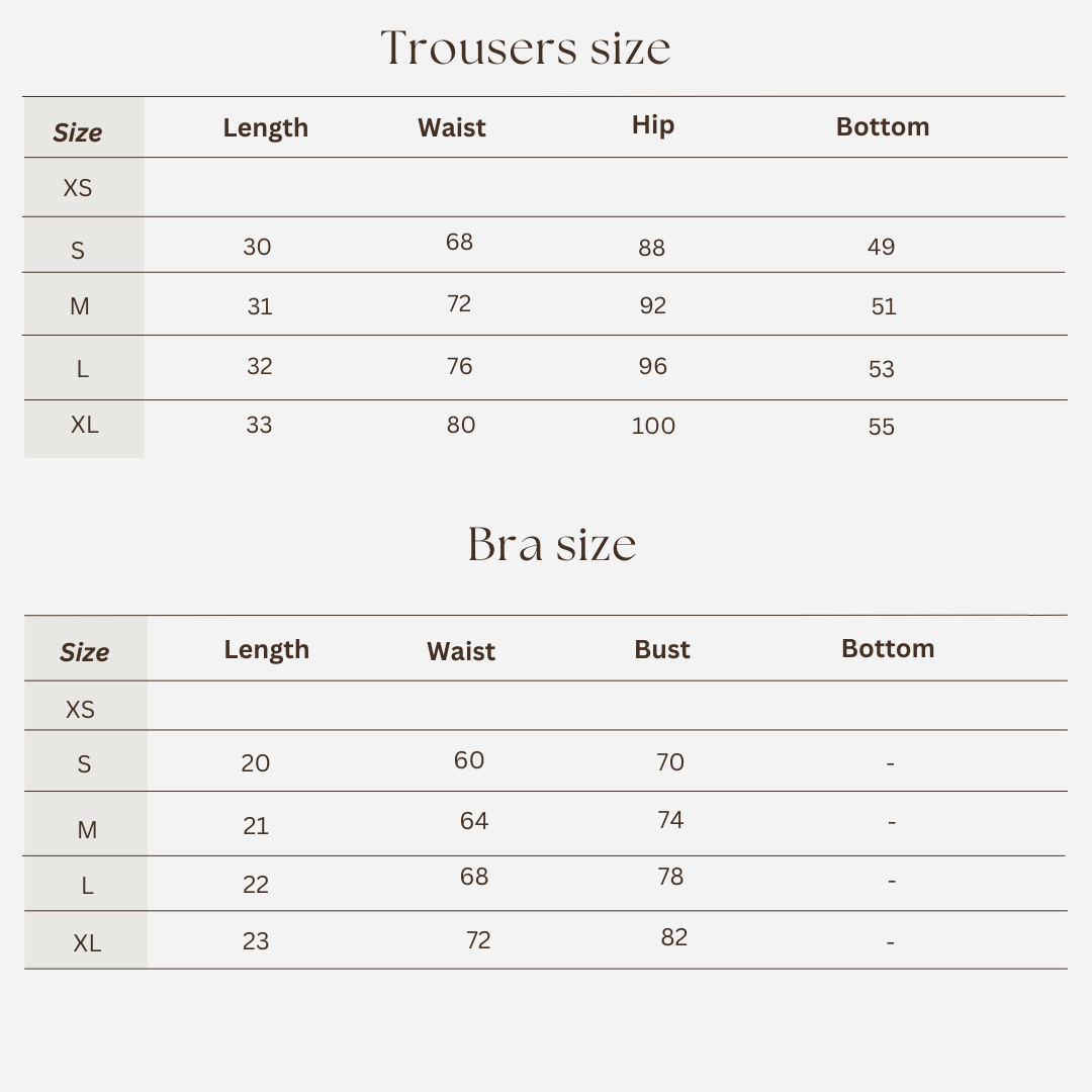 Workout set size