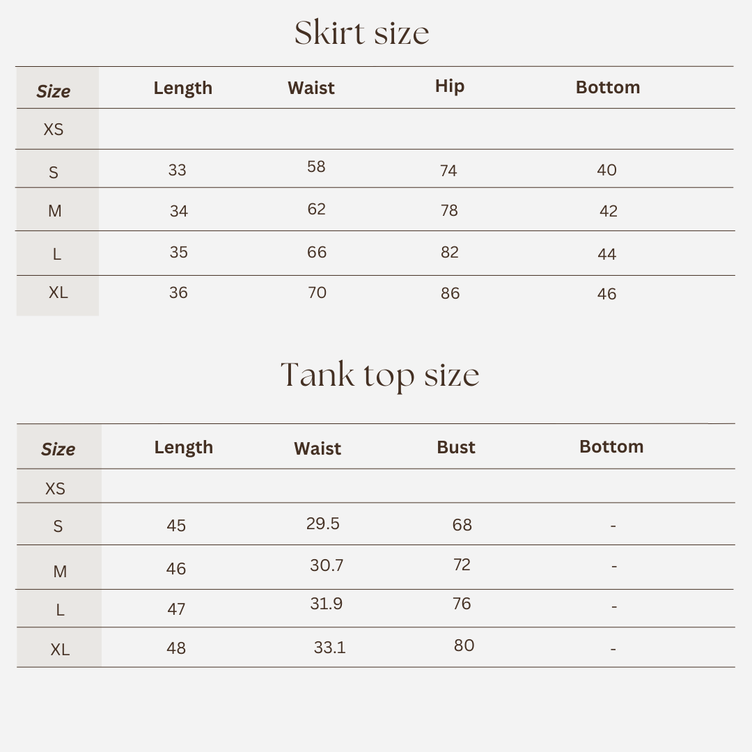 Workout set size