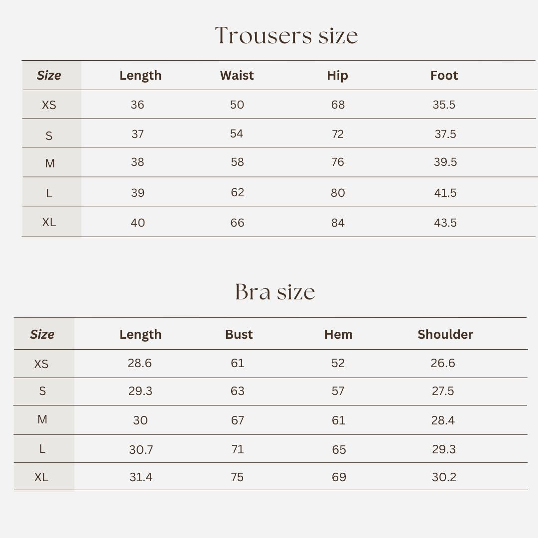 Workout set size