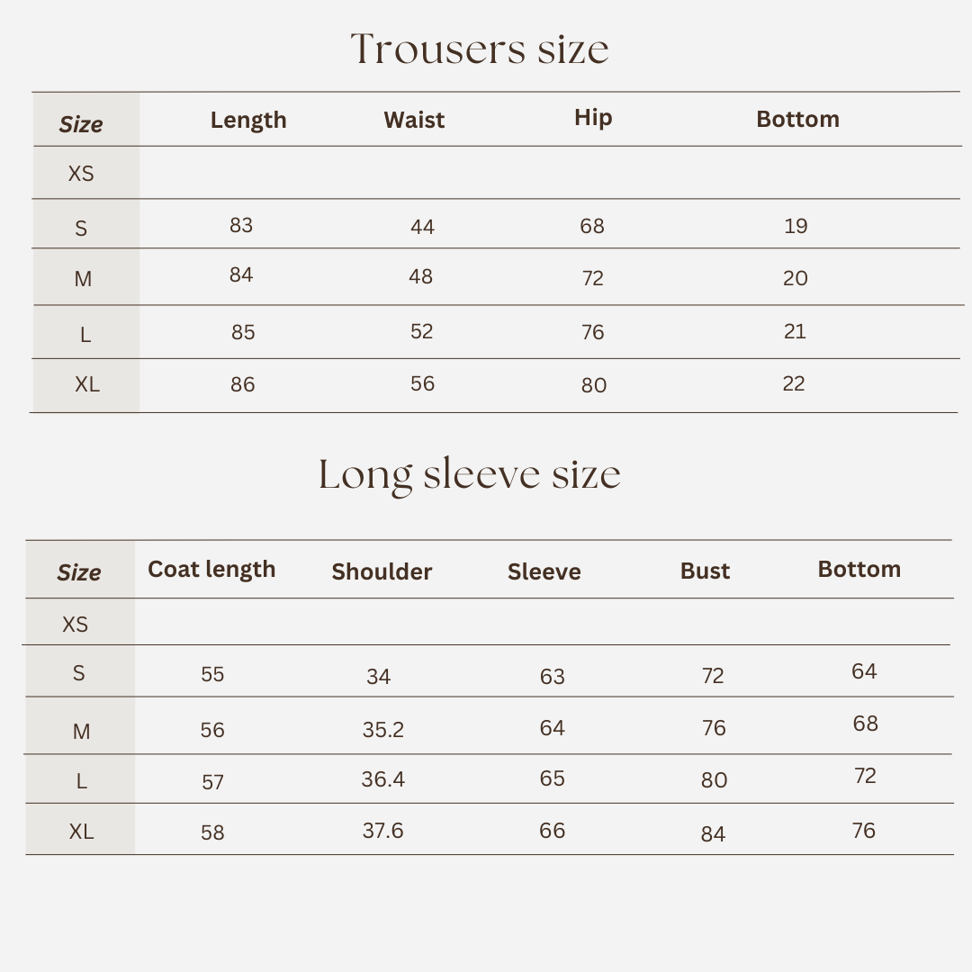 Workout set size