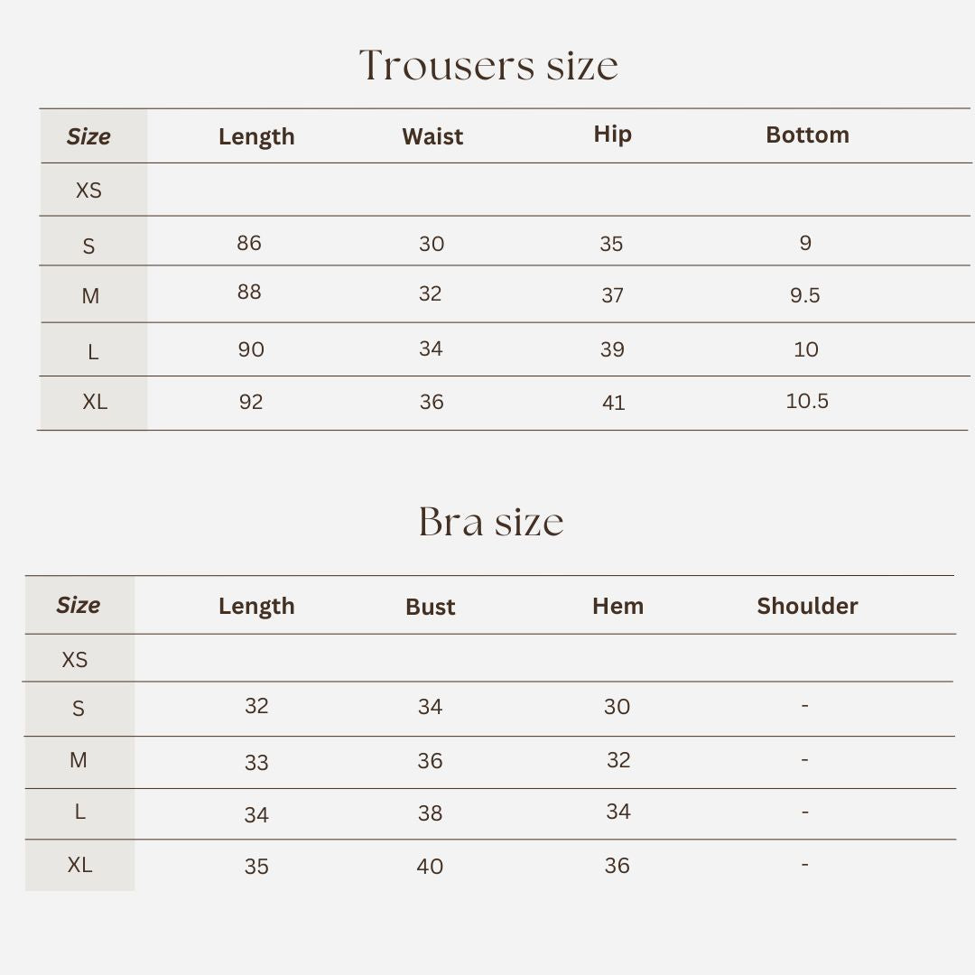 Workout set size