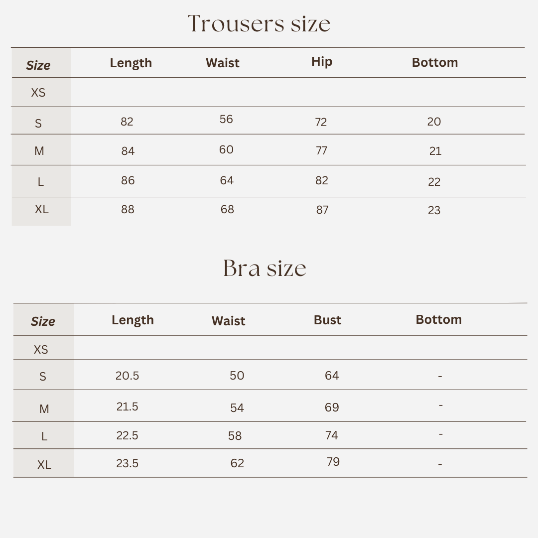 Workout set size