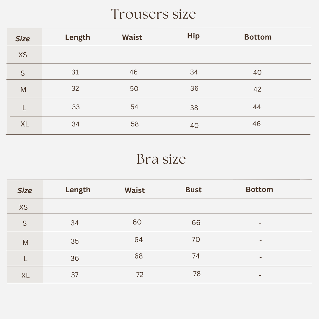 Workout set size