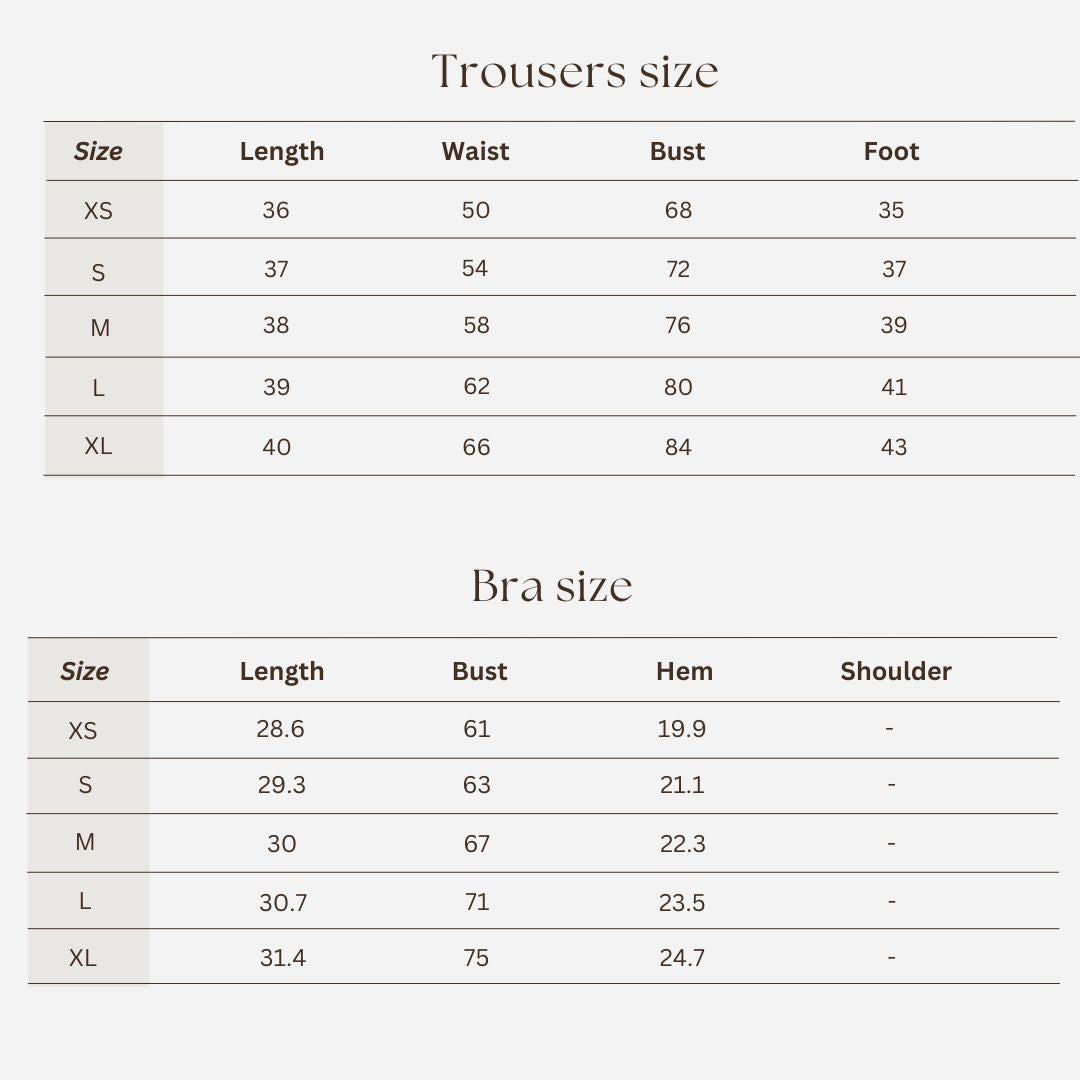 Workout set size