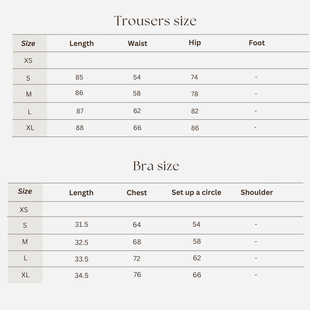 Workout set size