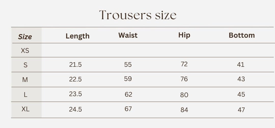 Short size
