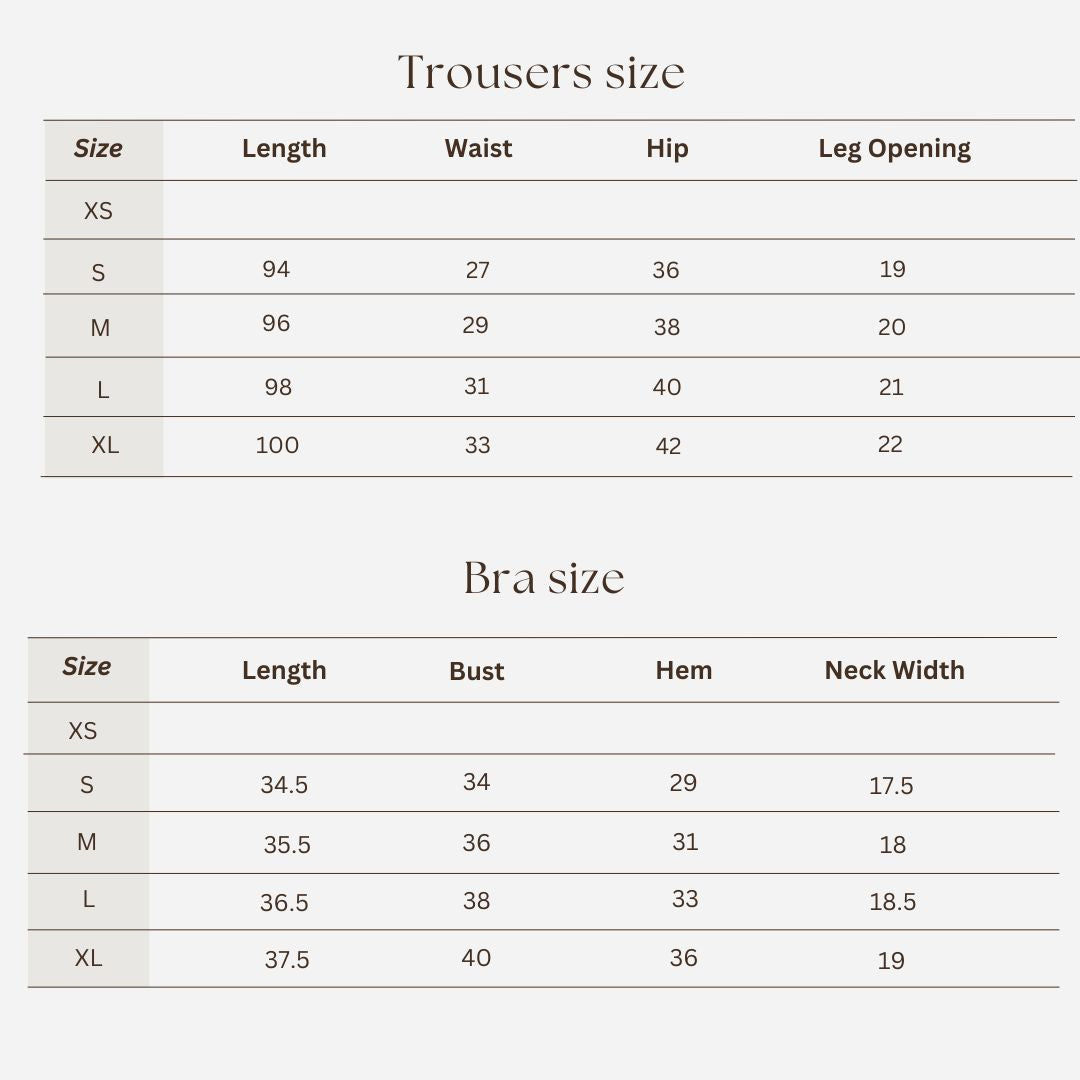 Workout set size