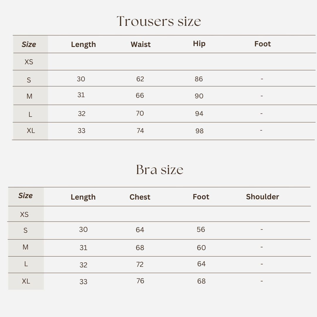 Workout set size