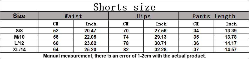 Short size