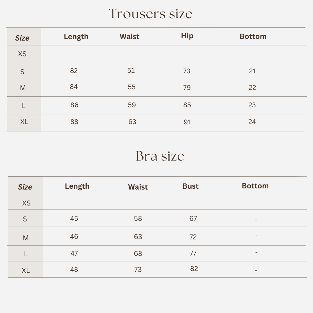 Workout set size