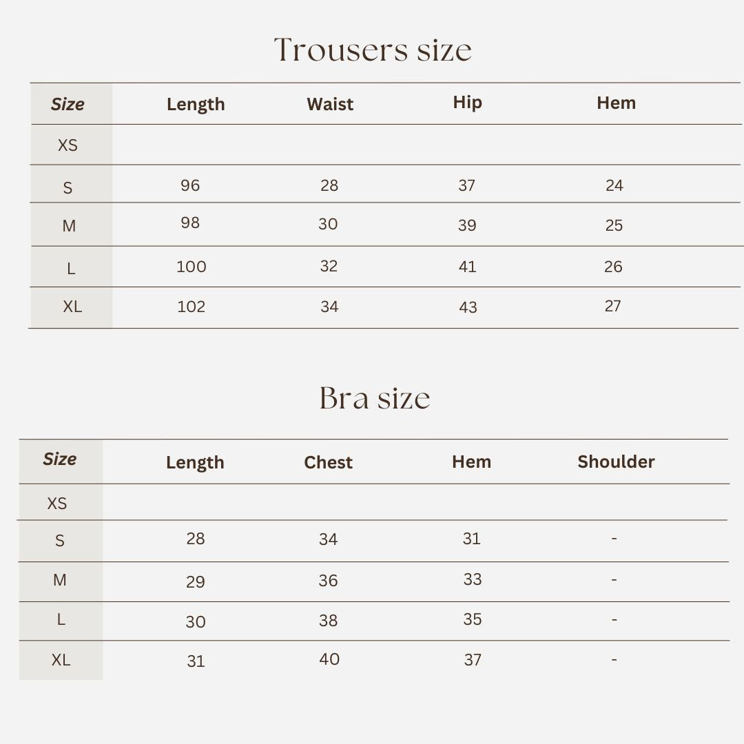 Workout set size