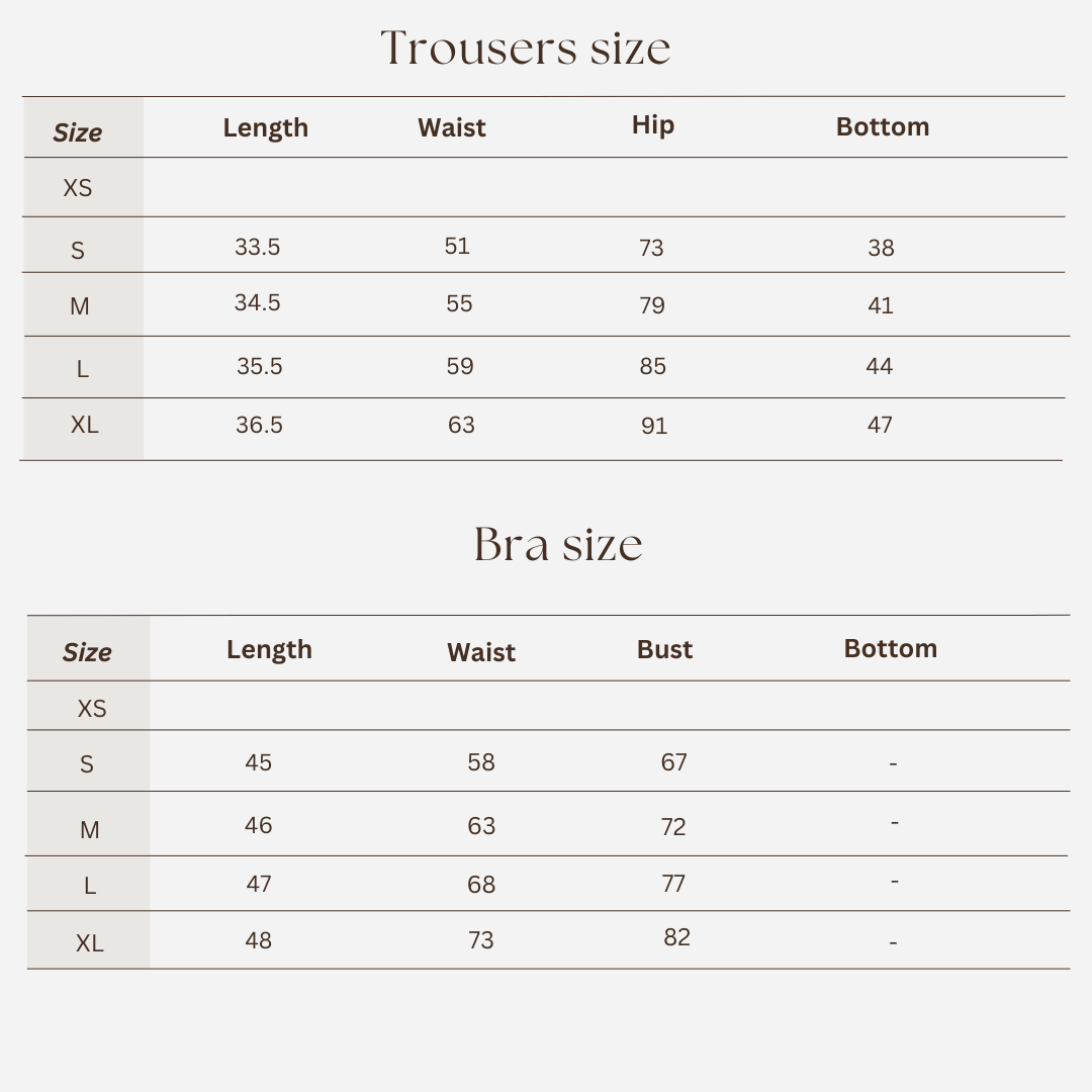 Workout set size