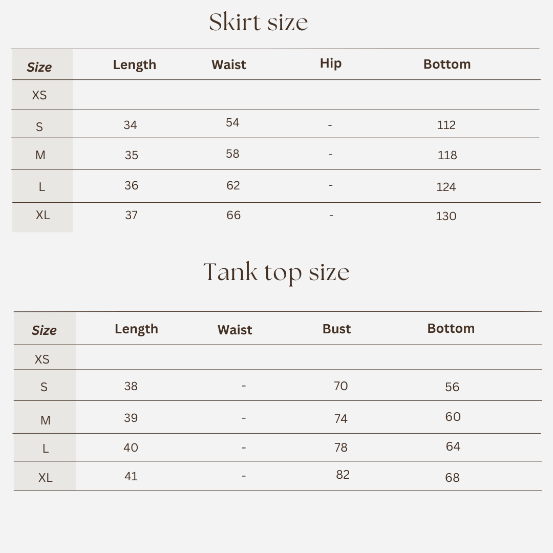 Workout set size