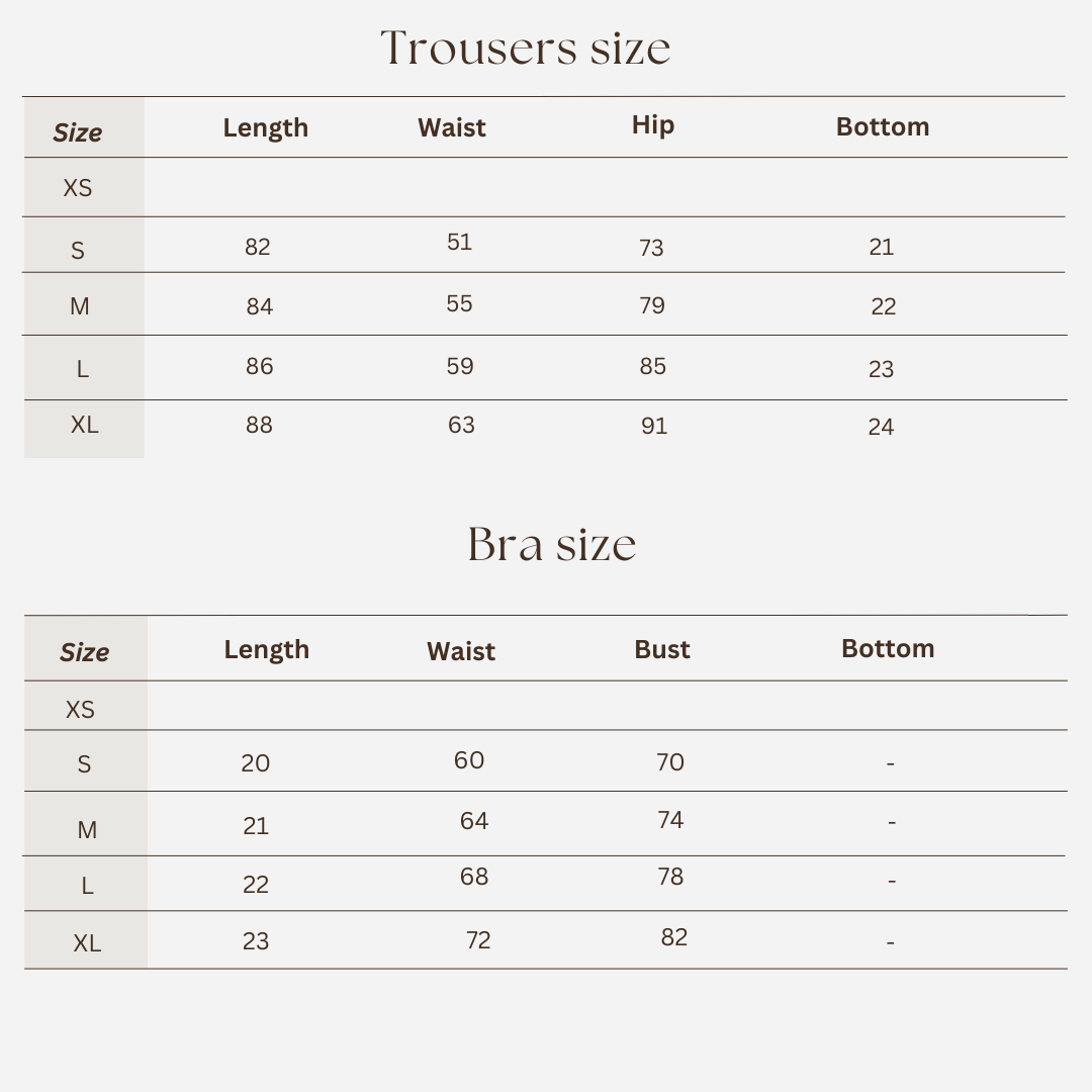 Workout set size