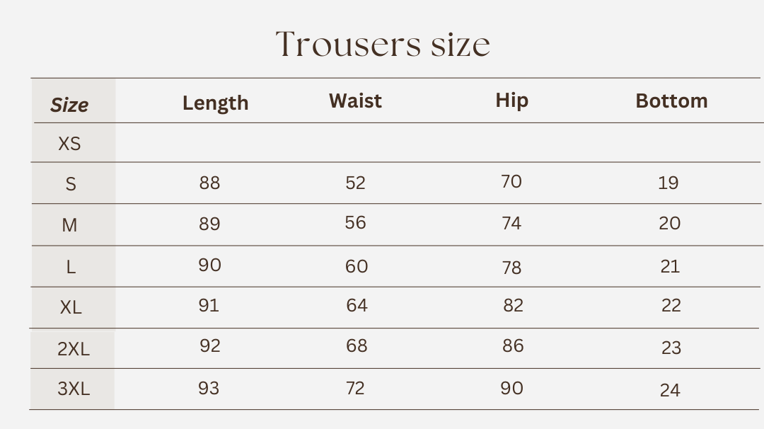 Leggings Size