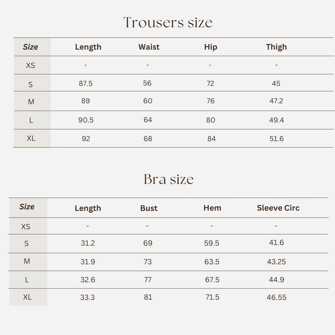 Workout set size