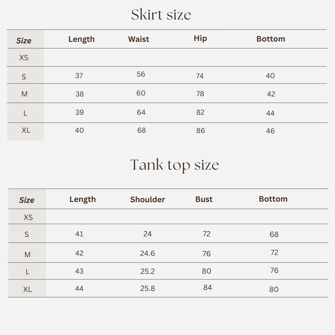Workout set size