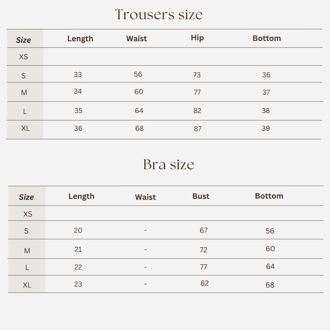 Workout set size